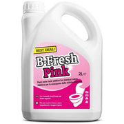 B-Fresh 2 Litre Pink Toilet Rinse B-Fresh - UK Camping And Leisure