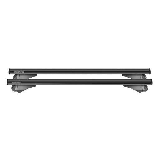 Menabo Leopard Black Duo Rail Roof Bars (75g Max.) Menabo - UK Camping And Leisure