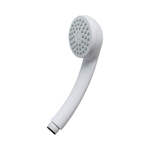 Alpha Single Mode Shower Head - White Nova - UK Camping And Leisure