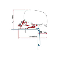 Fiamma Rapido C Line 400 Adapter Kit for Awnings