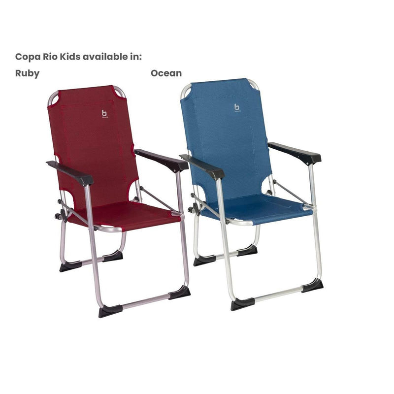Bo-Camp Child's Chair Copa Rio Aluminium Ocean Bo-Camp - UK Camping And Leisure