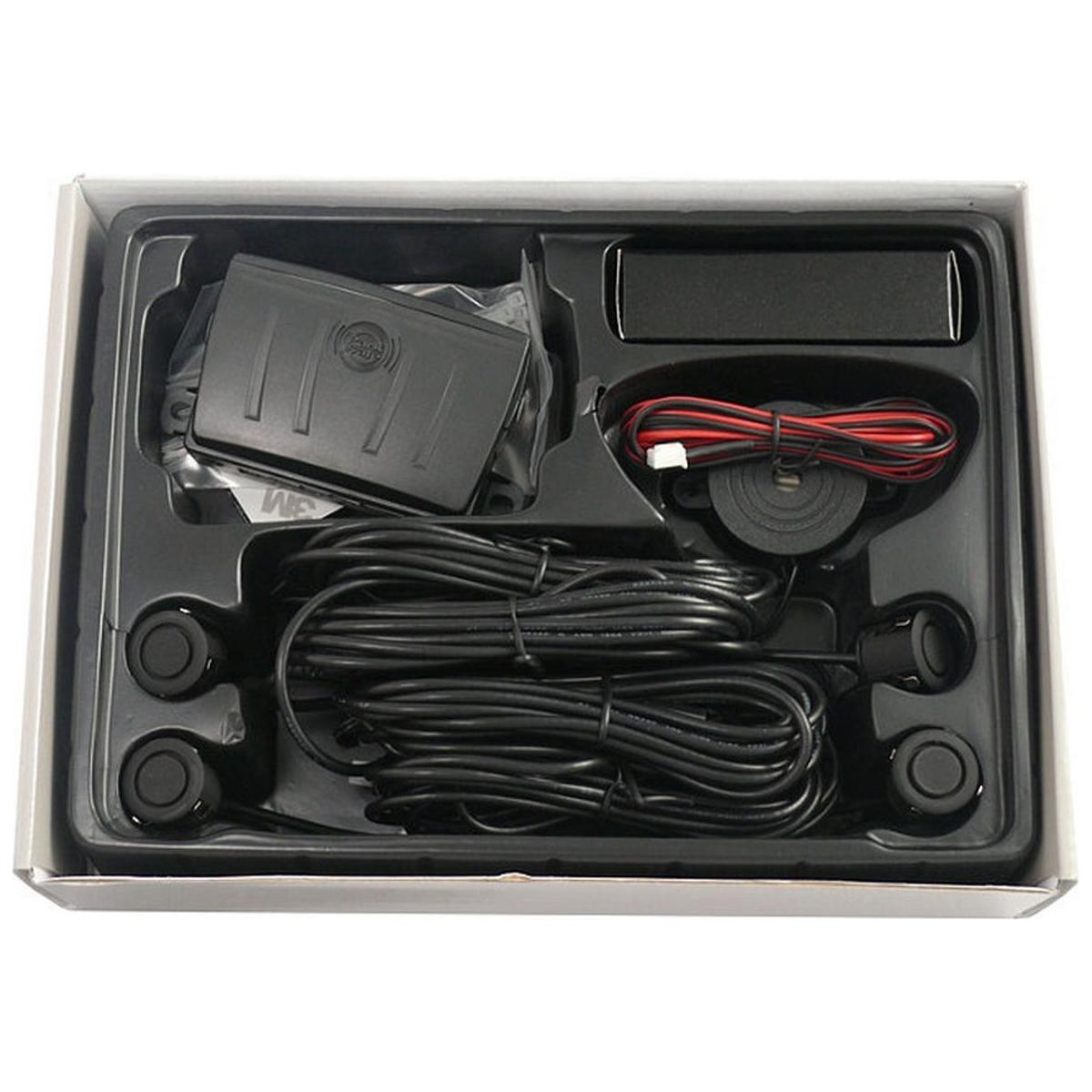 4 Eye Reverse Sensor Kit in Matt Black for Caravan and Motorhome with ...