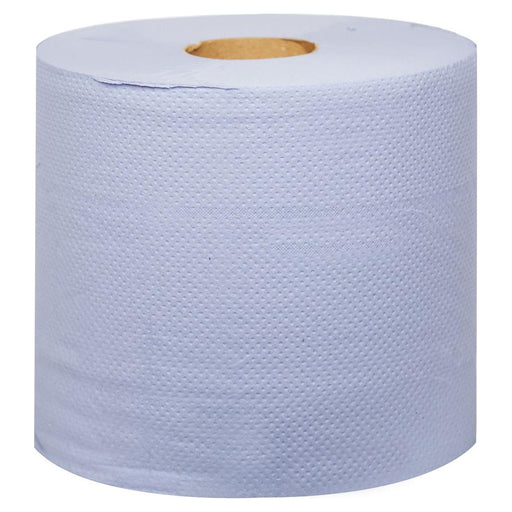 AG Workshop Blue Roll (Pack of 6) 170mm x 150 Metres for Cleaning and Drying AG - UK Camping And Leisure