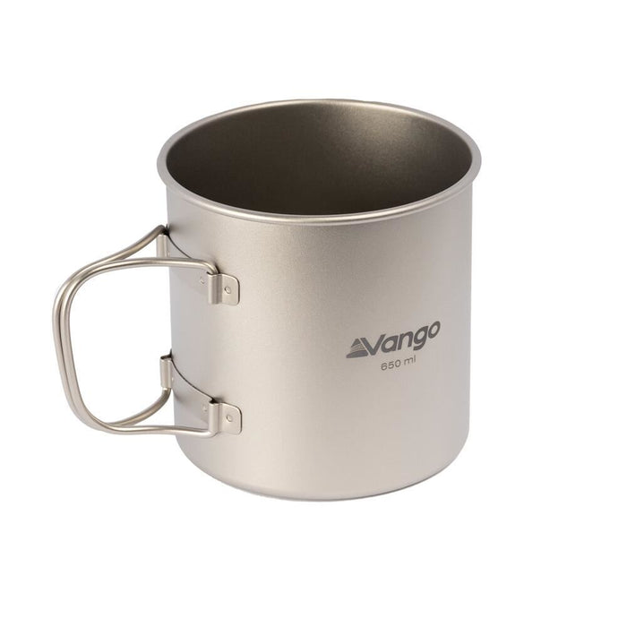Vango Titanium Single Walled Mug 650ml Titanium Vango - UK Camping And Leisure