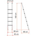 Fiamma Deluxe 5B Bunk Ladder, Sturdy & Reliable Build Fiamma - UK Camping And Leisure