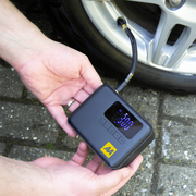 AA Cordless Rechargeable Tyre Inflator with Power Bank & LED Light - View 4
