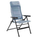 Travellife Lago Recliner Comfort Blue 2129920 Travellife - UK Camping And Leisure