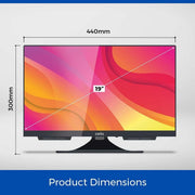 Cello 19" Smart WebOS 12V/230V Traveller TV with Perfect Pitch Cello - UK Camping And Leisure