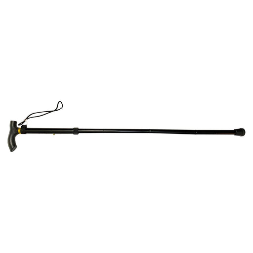 Black Folding Walking stick M0039 UK Camping And Leisure - UK Camping And Leisure