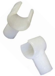 W4 Pole Clip 3/4" (2) 37666 W4 - UK Camping And Leisure
