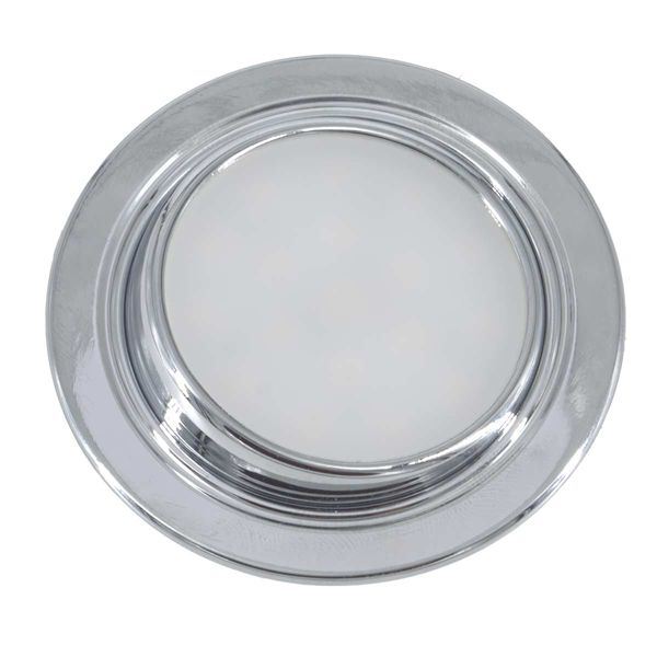 Dimatec Recessed 1.5W Swivel 18 LED Spot (Chrome / 68mm Dia)