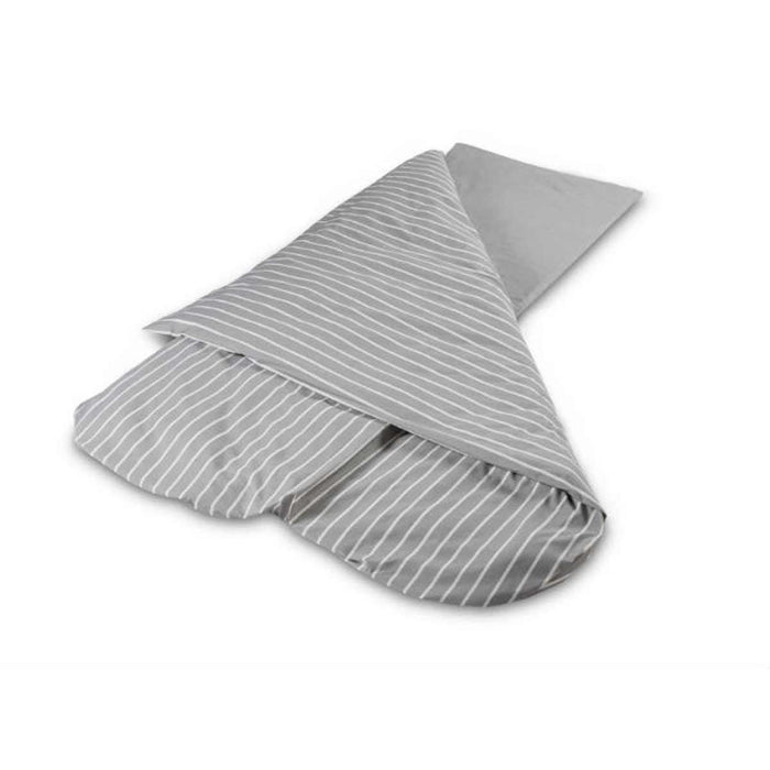 Duvalay Sleeping Bag Covers 190cm x 66cm - Grey Stripe Duvalay - UK Camping And Leisure