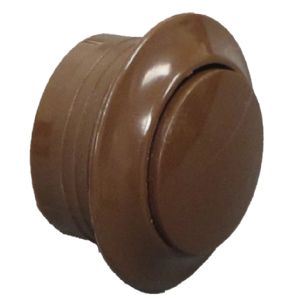 Mini Button & Rose Brown X805045 UK Camping And Leisure - UK Camping And Leisure