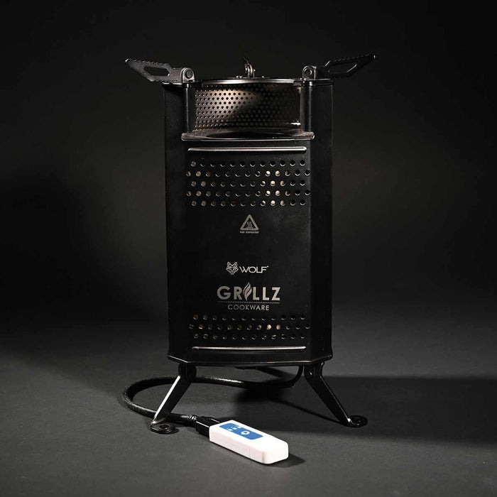 Wolf Outdoors Grillz Biomaster Stove with EVA Storage Case Wolf Outdoors - UK Camping And Leisure