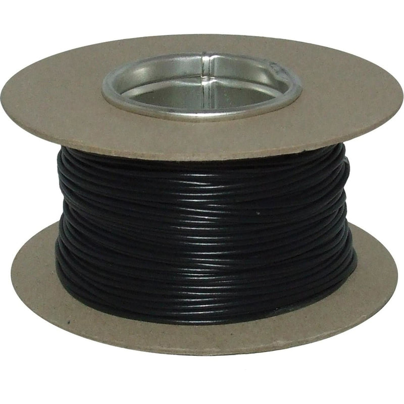 AG PVC 25 Sq mm Black 170A Cable Per Metre AG - UK Camping And Leisure