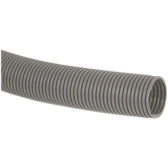 23mm Grey Convoluted Waste Hose 50m