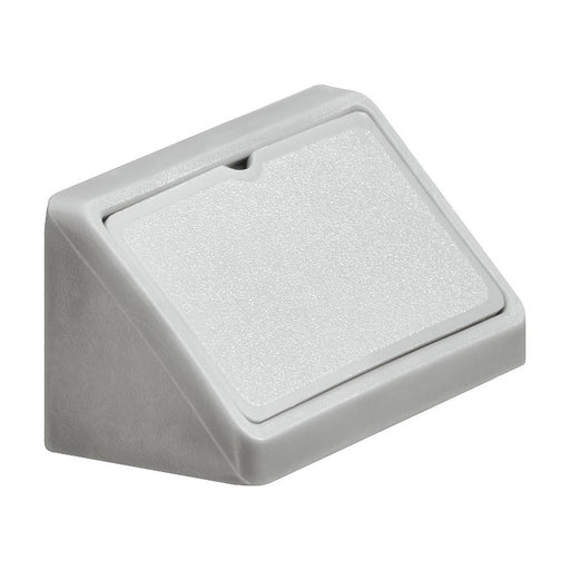 Furniture Joint Block With Cap In Light Grey (Single) Hafele - UK Camping And Leisure