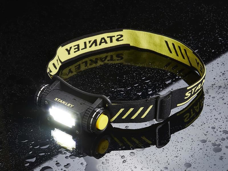 Stanley® Lighting Magnetic Head Torch 300 Lumens STANLEY® Lighting - UK Camping And Leisure