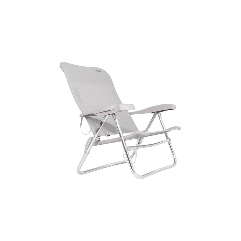 Crespo Beach Chair AL/205 Beige Crespo - UK Camping And Leisure