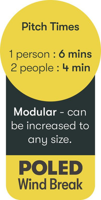 Quest Screen Shield (1 panel) Windbreak Quest - UK Camping And Leisure