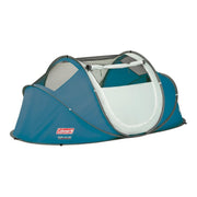 Coleman Fast Pitch Pop Up Galiano 2 Person Blue Tent Coleman - UK Camping And Leisure