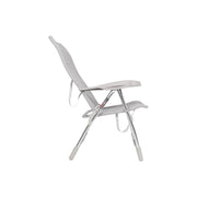 Crespo Beach Chair AL/206 Light Grey Crespo - UK Camping And Leisure