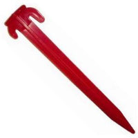 W4 Tent Pegs Plastic 8" (5) 37670