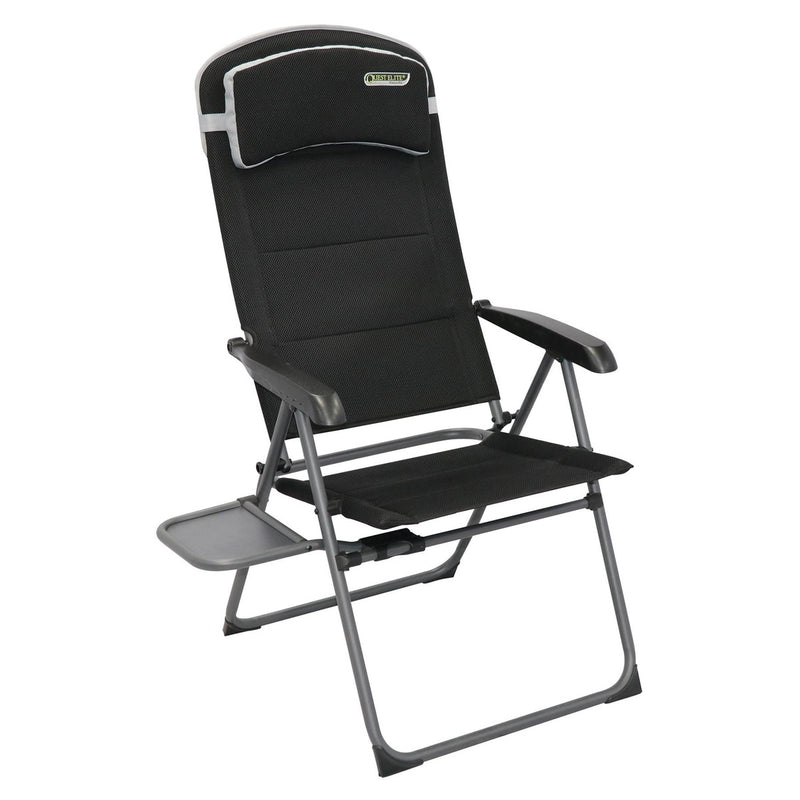 Quest Vienna Pro Recline Camping Caravan Chair with Side Table Quest - UK Camping And Leisure