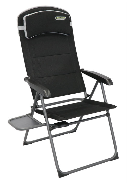 Quest Vienna Pro Recline Camping Caravan Chair with Side Table Quest - UK Camping And Leisure