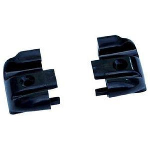 Window Rail End Cap Black Polyplastic (2) 812627 UK Camping And Leisure - UK Camping And Leisure