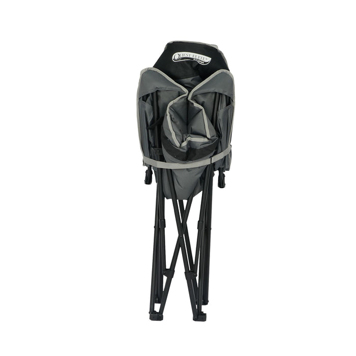 Quest Autograph Cleveland Camping Chair (Black Edition) Quest - UK Camping And Leisure