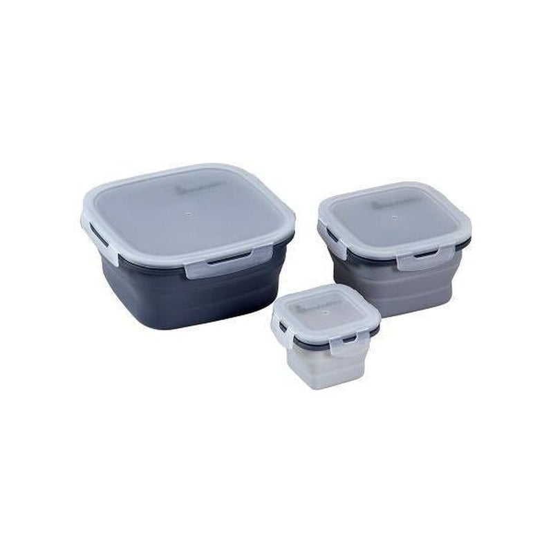 Folding food box set 3 pcs. | lightweight