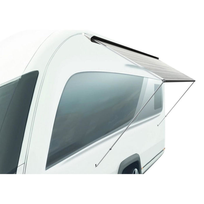 Fiamma Grey Caravanstore 280 XL Royal Grey Fabric (07740C01R) Manual Awning Rail Fiamma - UK Camping And Leisure
