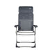 Crespo Chair AL/213 Compact Dark Grey Crespo - UK Camping And Leisure