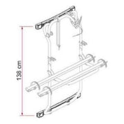 Fiamma Kit Bars Dj Crafter >17 For Cb Dj Deep Black 08754-03A Fiamma - UK Camping And Leisure