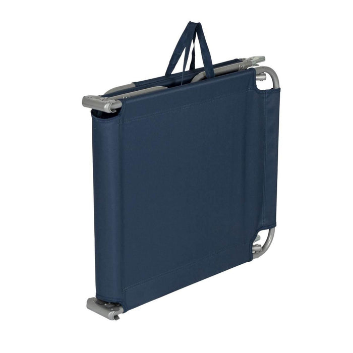 Bo-Camp Sun Lounger 5 Positions Blue Bo-Camp - UK Camping And Leisure