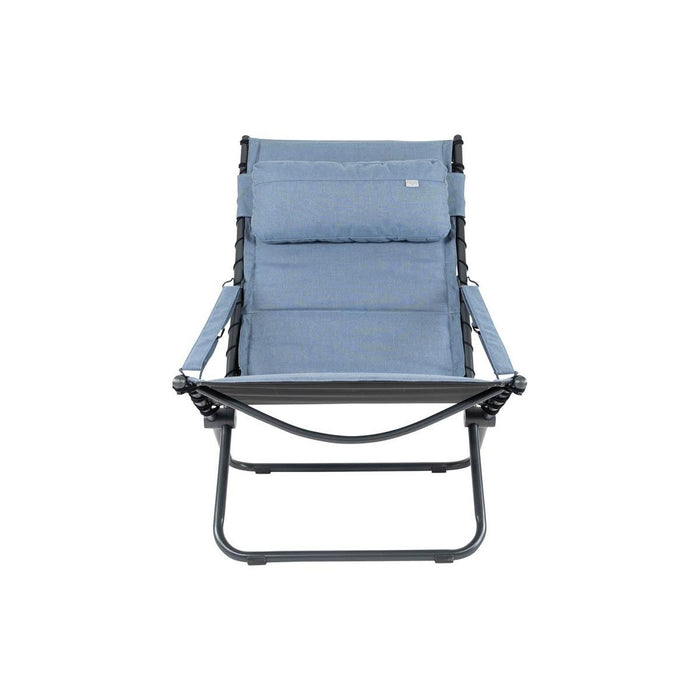 Crespo Lounger AP/262 Tex Comfort Blue Crespo - UK Camping And Leisure