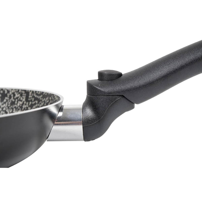 Bo-Camp Frying Pan Turn Foldaway Pan Handle Dia 24cm Bo-Camp - UK Camping And Leisure