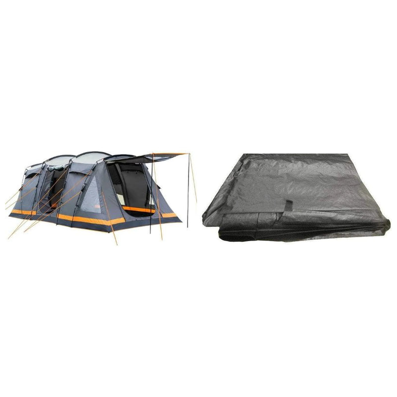 Olpro Orion 6 Berth Tent Alrge Family Tent - OL1171 + Orion - Footprint Bundle