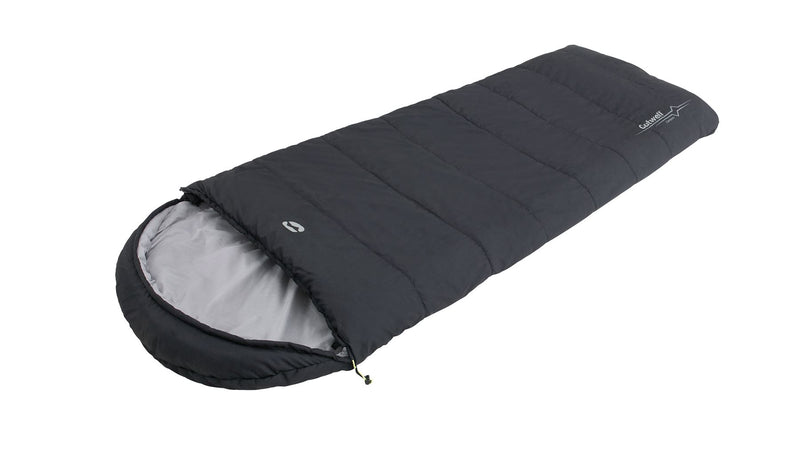 Outwell Campion Black Black Single Sleeping Bag | breathable, camping sleeping bag, summer