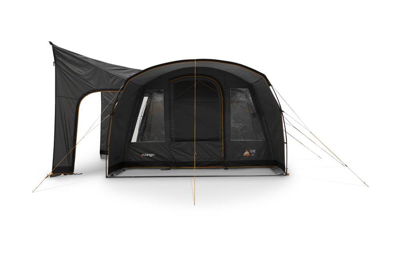 Vango Cove III Mid Smoke Drive Away Awning (215-255) | poled, waterproof, sewn-in groundsheet, lightweight