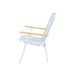 Bo-Camp Pastel Collection Chair Mosset M Aluminium Blue Bo-Camp - UK Camping And Leisure