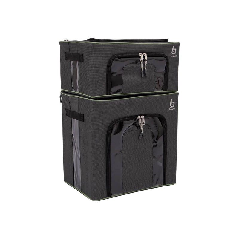 Bo-Camp Storage Box Foldable 2 Pieces 2 Sizes Bo-Camp - UK Camping And Leisure