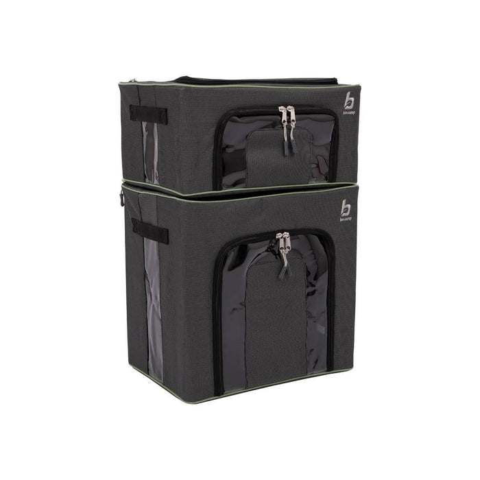 Bo-Camp Storage Box Foldable 2 Pieces 2 Sizes Bo-Camp - UK Camping And Leisure