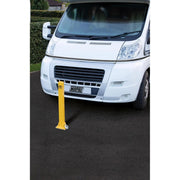 Maypole Security Parking Post Driveway Bollard Fold Down, Padlock & Anchor - View 2