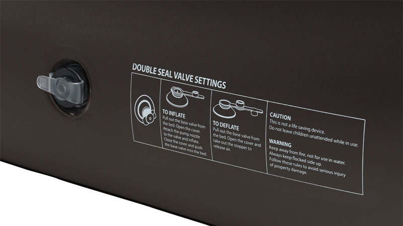 Easy Camp Maple Inflatable Lounge Set Camping Chair and Footstool