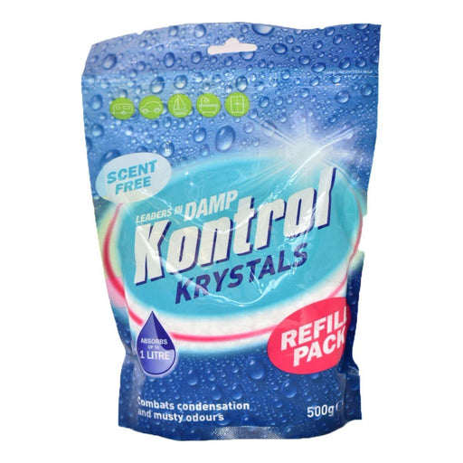 Keep Your Home Dry with Kontrol Krystals 500g Scent Free (1L) Kontrol Krystals - UK Camping And Leisure