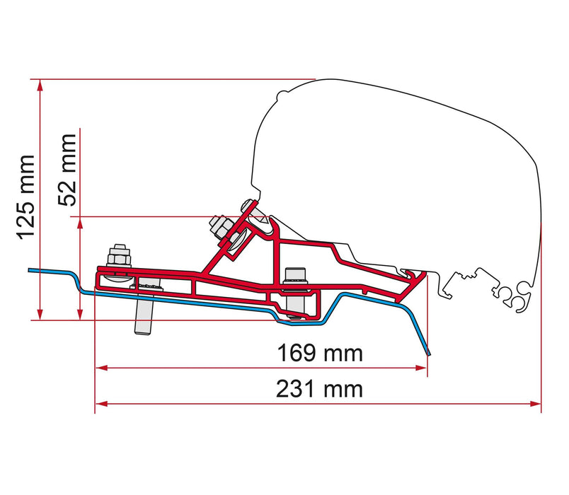 Adapter Ford Transit Rhd 98655Z188 UK Camping And Leisure - UK Camping And Leisure