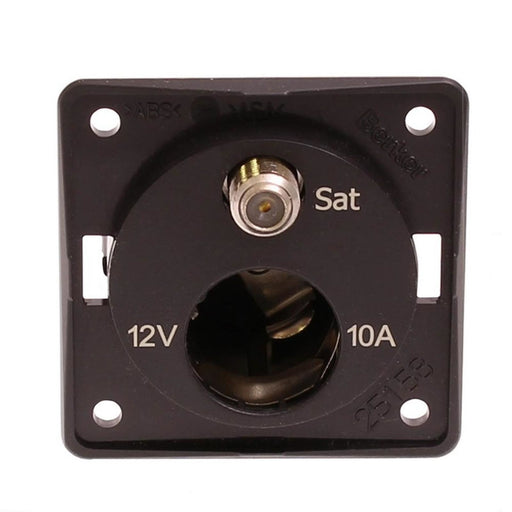 Berker 12V Cigar Socket / Satellite Point (21229A) Berker - UK Camping And Leisure