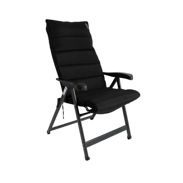 Bo-Camp Chair Cushion Universal Padded Olefin Black